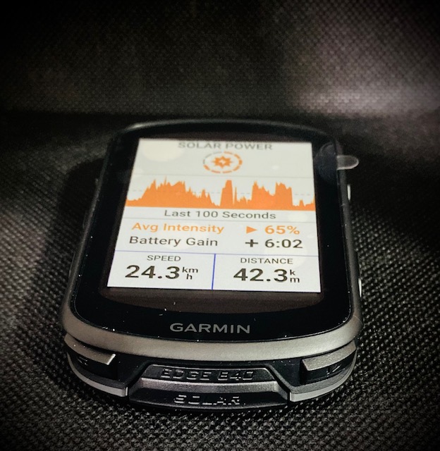 GARMIN EDGE SOLAR 1040 - 840 - 540