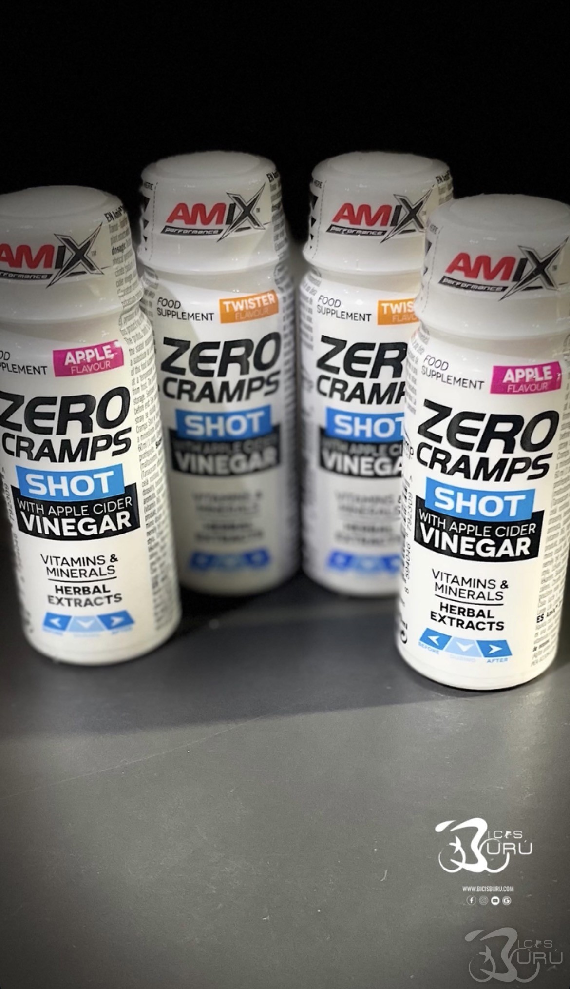 ZERO CRAMPS SHOT DE AMIX